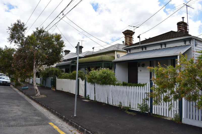 Two-storey terrace on western side of Hanover Street