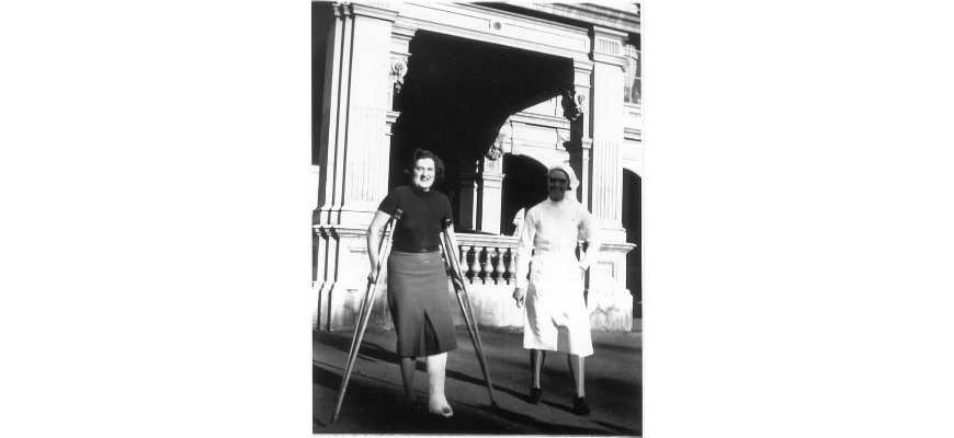 1939 polio patient at Stonington