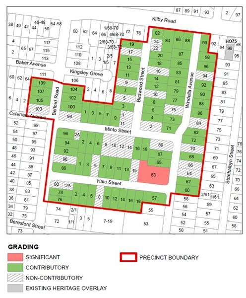 Windella Avenue and Environs Precinct Map
