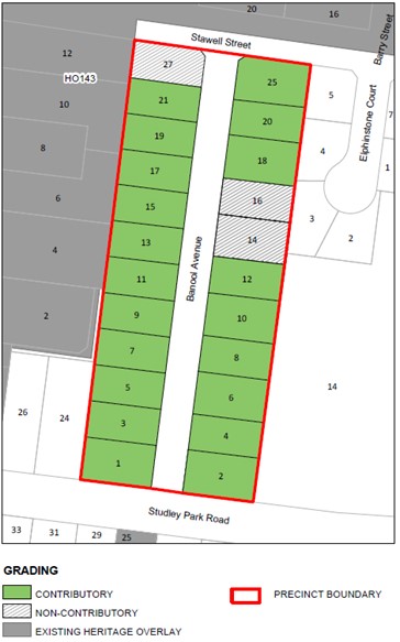 Banool Estate Precinct Map