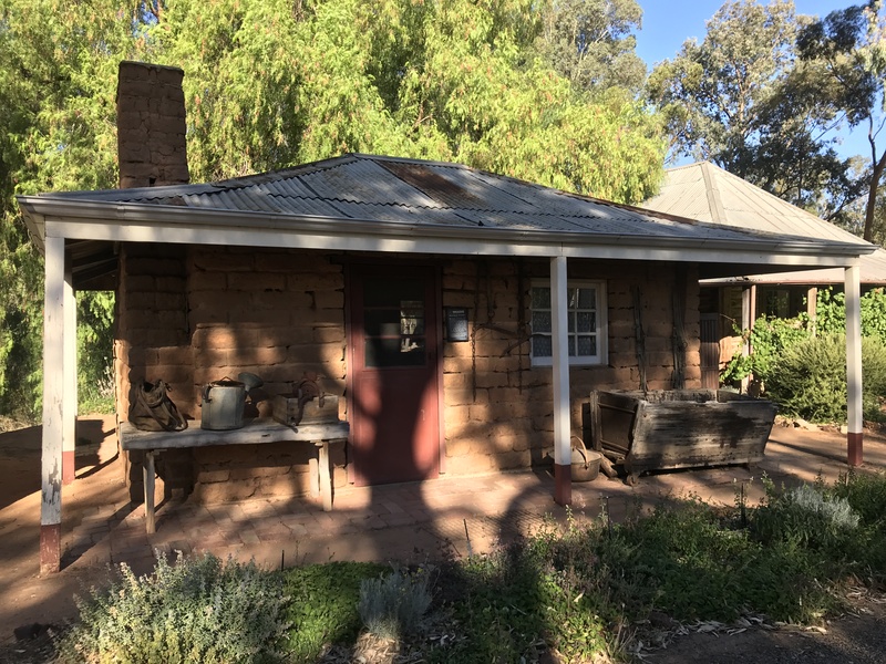 Mudbrick kitchen