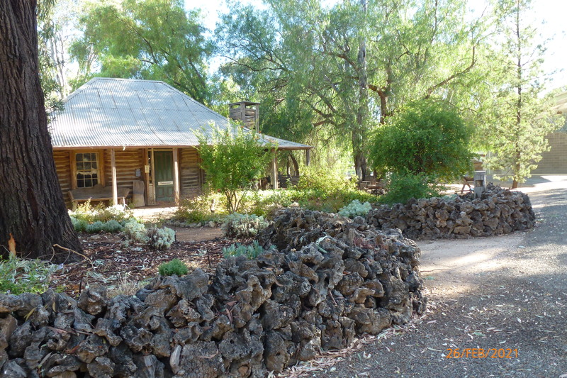 Towannine homestead and mallee root fence