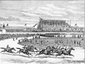 1880 Illustration of the Caulfield Cup