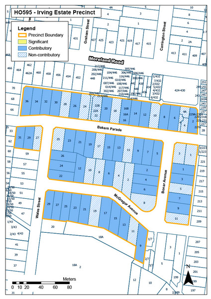 Irving Estate Precinct Map