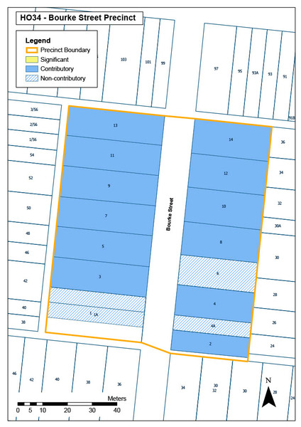 Bourke Street Precinct Map