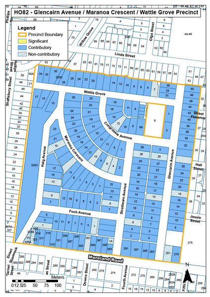 Glencairn Avenue Maranoa Crescent Wattle Grove Precinct Map