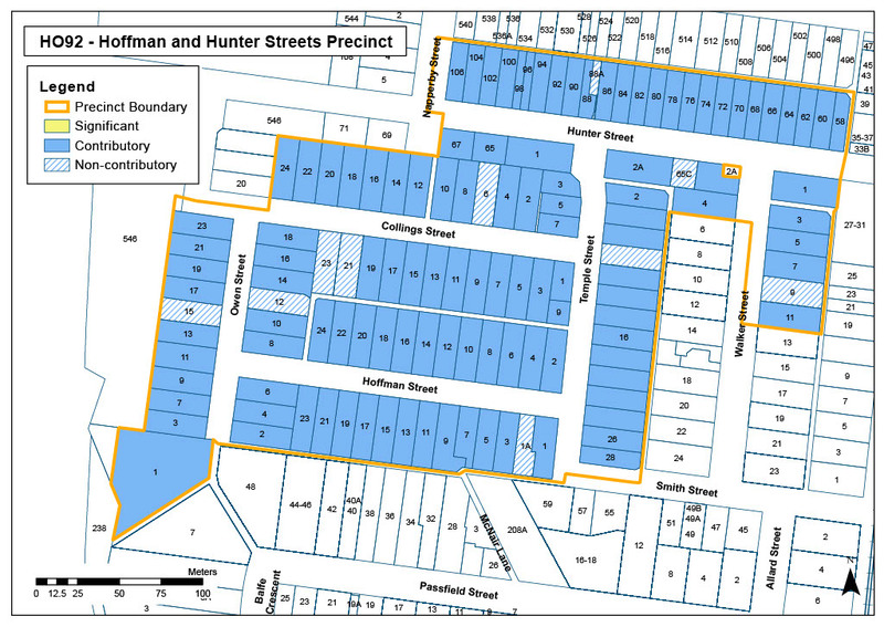 Hoffman and Hunter Streets Precinct Map