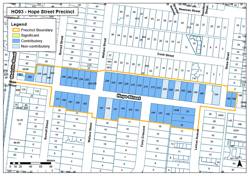 Hope Street Precinct Map