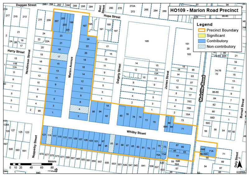 Marion Road Precinct Map