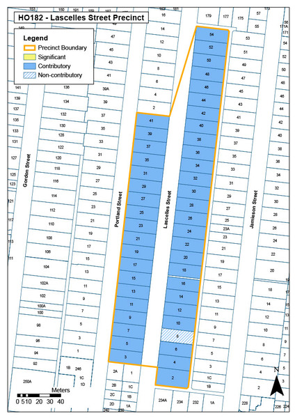 Lascelle Street Precinct Map