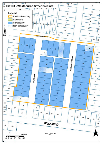 Westbourne Street Precinct Map