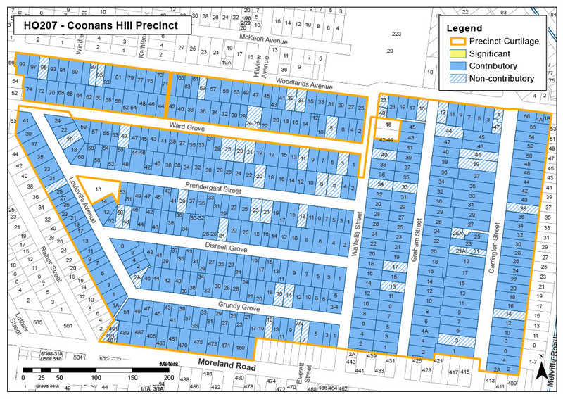 Coonans Hill Precinct Map
