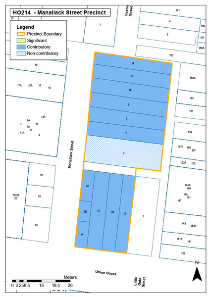Manallack Street Precinct Map