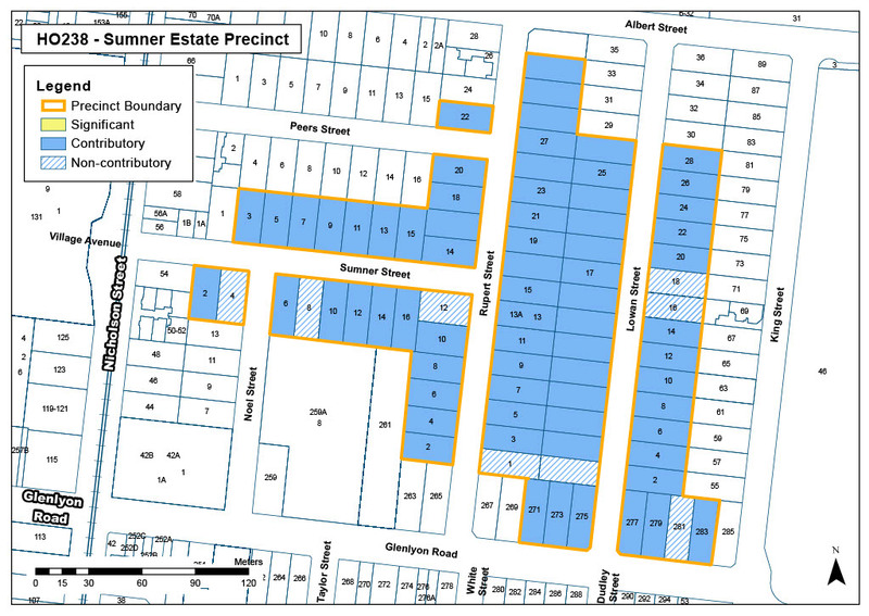 Sumner Estate Precinct Map