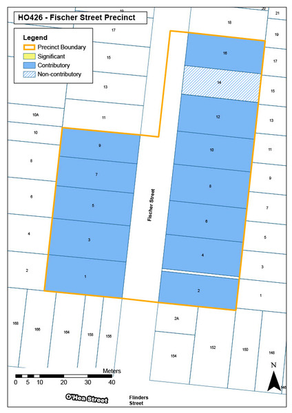 Fischer Street Precinct Map
