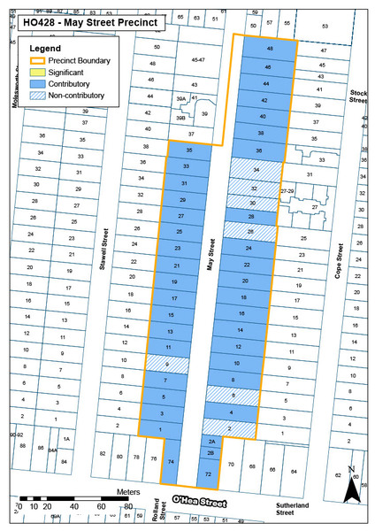 May Street Precinct Map