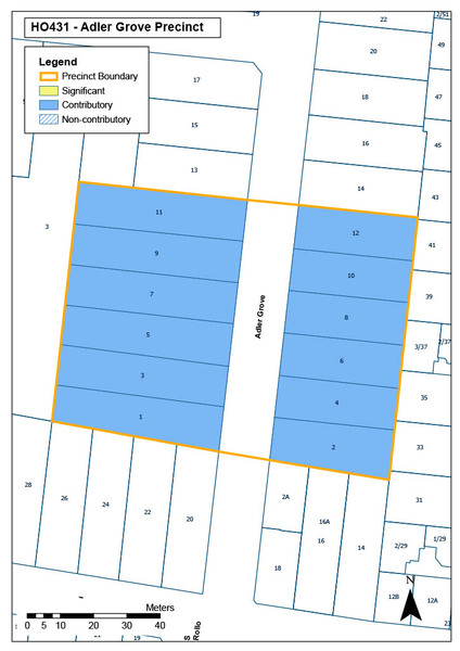 Adler Grove Precinct Map