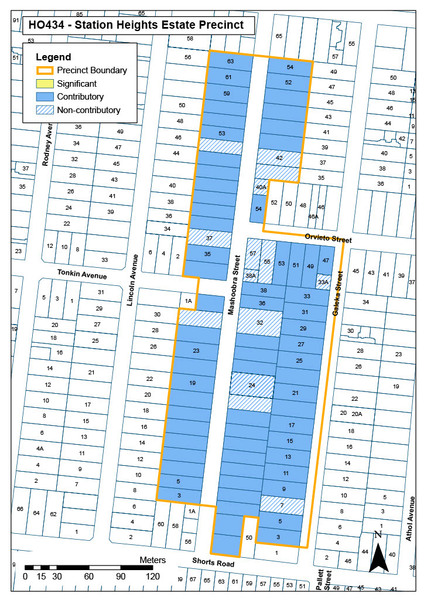 Station Heights Estate Precinct Map
