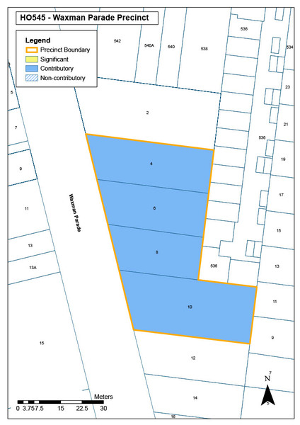 Waxman Parade Precinct Map