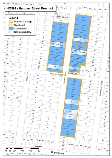 Hanover Street Precinct Map