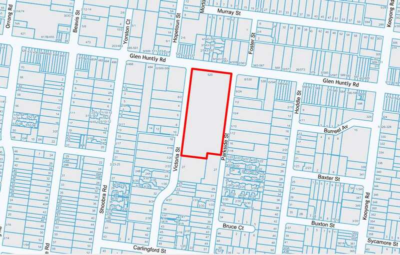 Hopetoun Gardens 520 Glenhuntly Road Elsternwick August 2019-2map