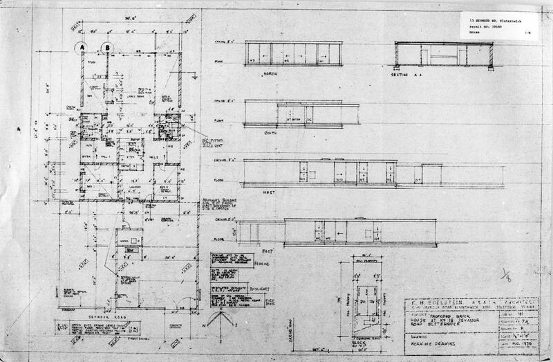 Edelstein Residence 13 Seymour Road Elsternwick August 2019-9-Working Drawing