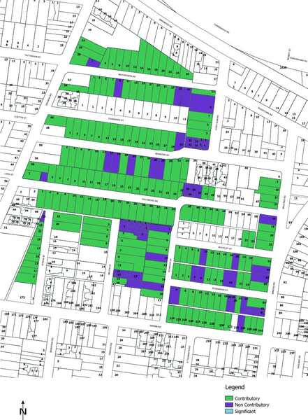 Carnegie Residential Precinct-map