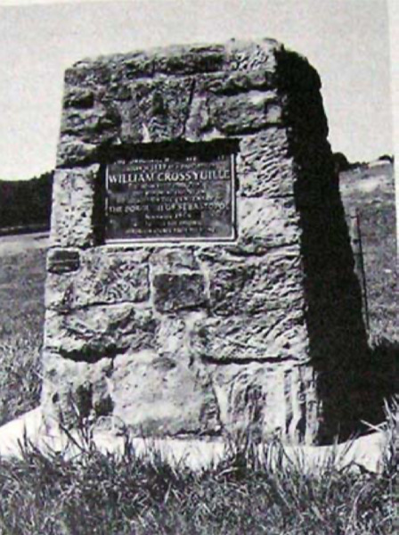 Yuille Cairn on original site c.1980 (Source: The Golden Chain, 1980)