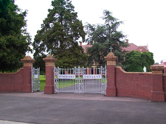 St Patrick's College entry gates