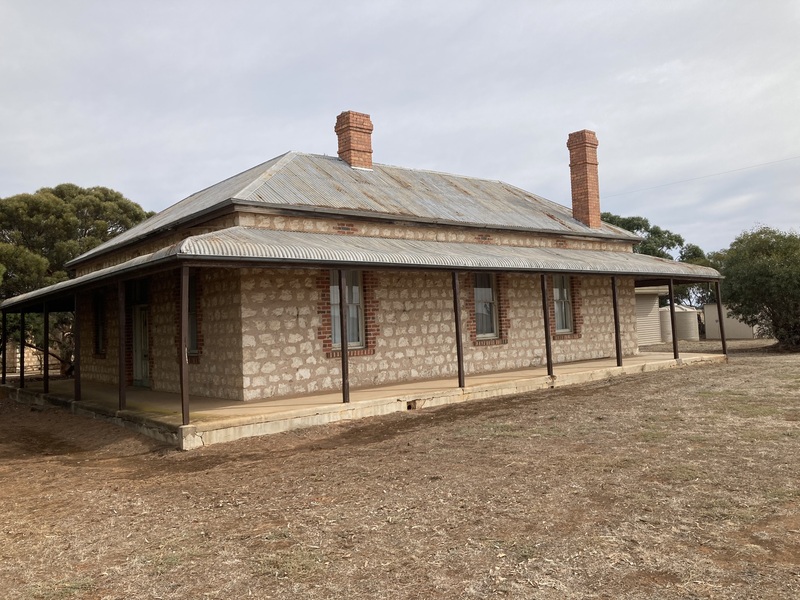 April 2023, Western elevation of the manse